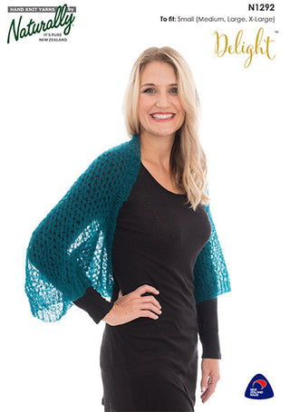 Delight Shrug Leaflet Pattern N1292