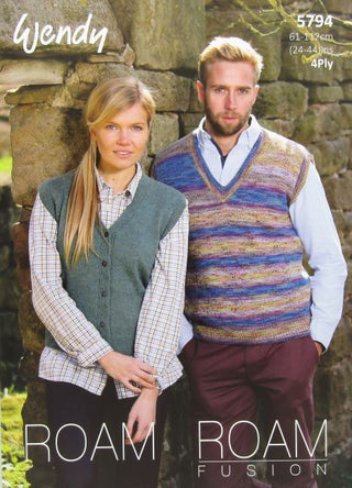 Roam Fusion Vests Leaflet Pattern 5794