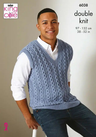 Men's Vest Pattern 6038