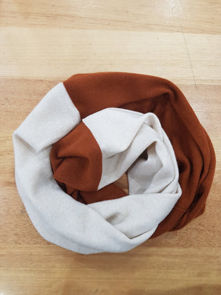 Cashmere Merino 2 Tone Infiniti Scarf