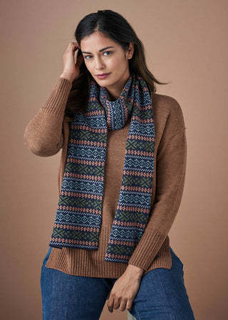 Alice Fairisle Pattern Scarf