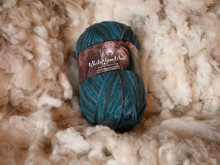 White Gum Wool Silk/Merino