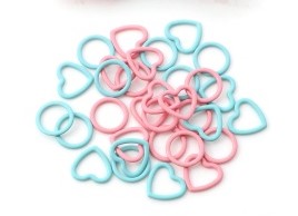 Heart and Circle Stitch Markers