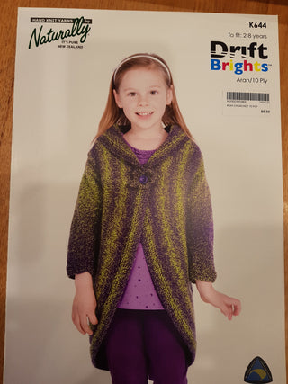 10 Ply Jacket Leaflet Pattern K644