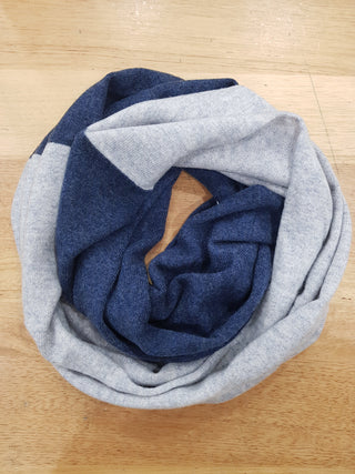 Cashmere Merino 2 Tone Infiniti Scarf