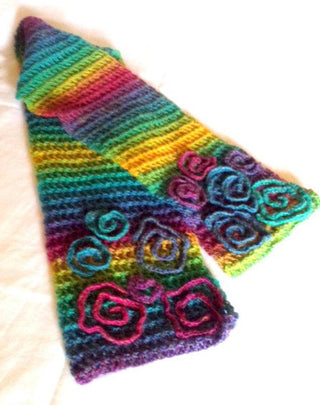 Jenny Brown Colmena Scarf Pattern