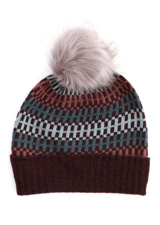 Dixie Modern Check Beanie