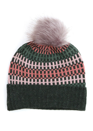 Dixie Modern Check Beanie