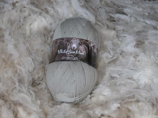 White Gum Wool 4 Ply