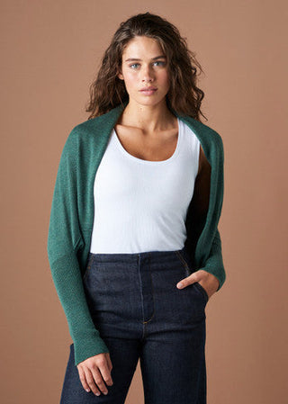 Clara Jersey Shrug Merino Wool