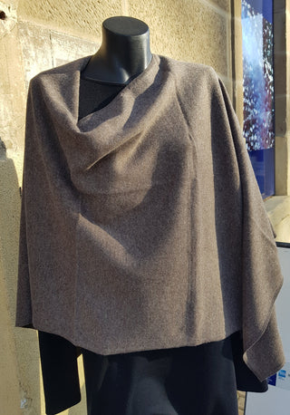 Cashmere/Wool Poncho