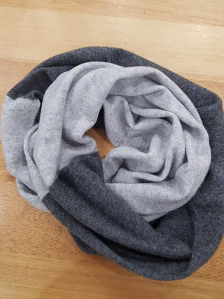 Cashmere Merino 2 Tone Infiniti Scarf