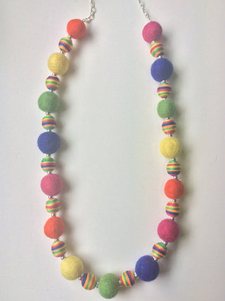 Long Felt Necklace