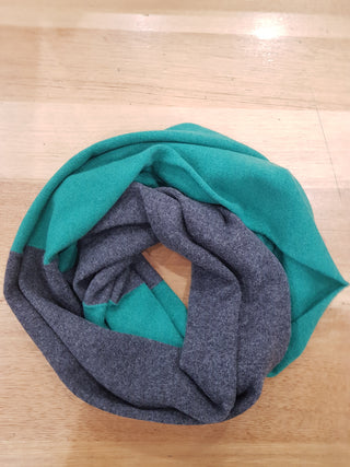 Cashmere Merino 2 Tone Infiniti Scarf