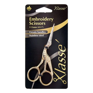 Klasse Embroidery Scissors Stork