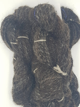 Handspun English Leicester Charcoal 12 Ply