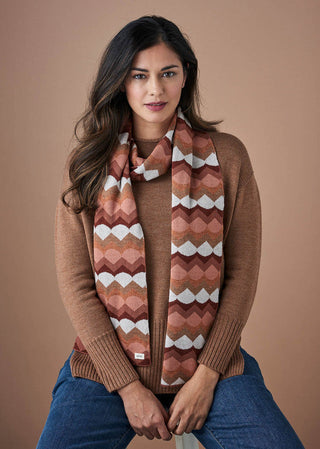 Marlo Geometric Scarf