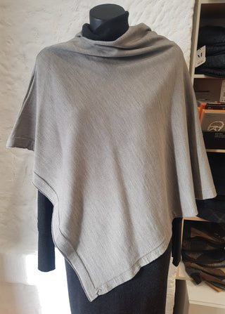 100% Merino Poncho