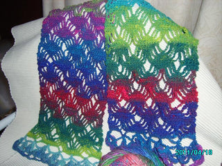 Jenny Brown Ralayne Scarf Pattern