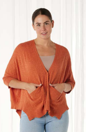 Oversized Ribbed Cardigan