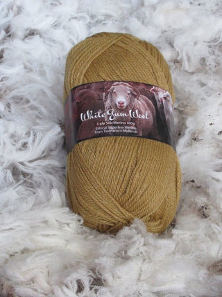 White Gum Wool Silk/Merino