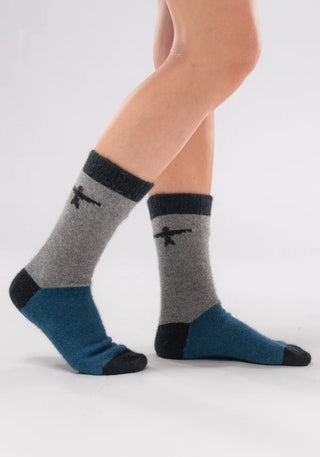 Colour Block Sock