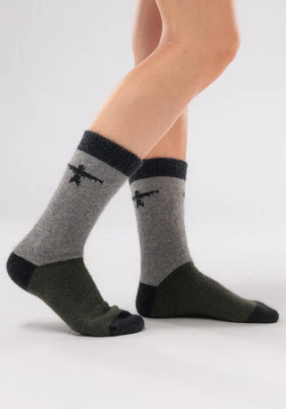 Colour Block Sock