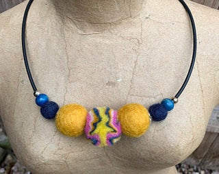 Short Felt Necklace