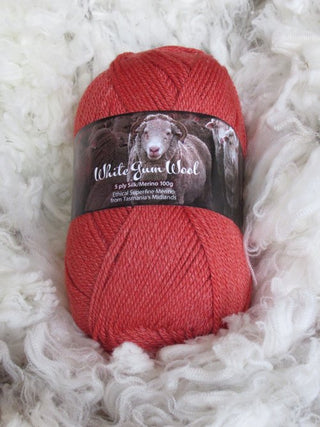 White Gum Wool Silk/Merino