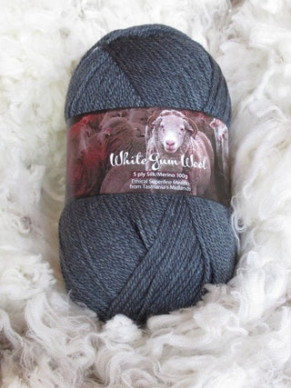 White Gum Wool Silk/Merino