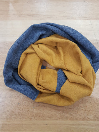 Cashmere Merino 2 Tone Infiniti Scarf